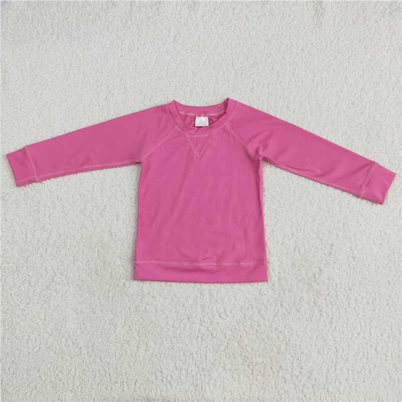 5.10 GT0968 Pure rose red yoga long-sleeved top