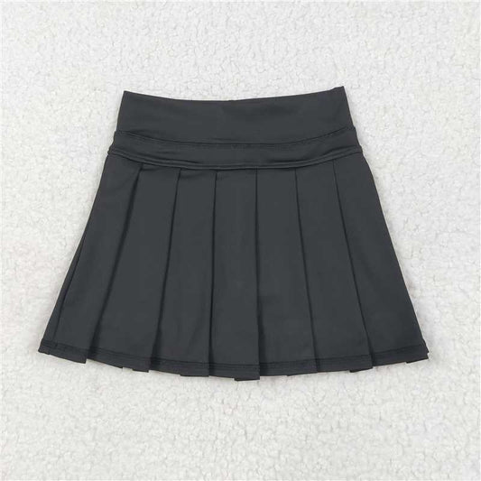 7.25  GLK0087 Pure black yoga skirt