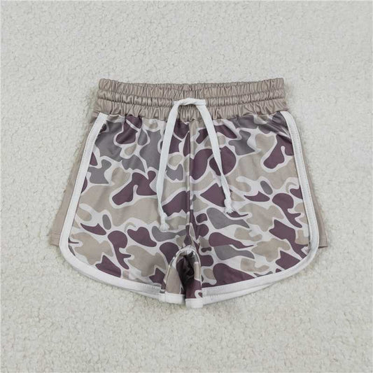 X1.5 SS0738 Camouflage Lace-up Shorts