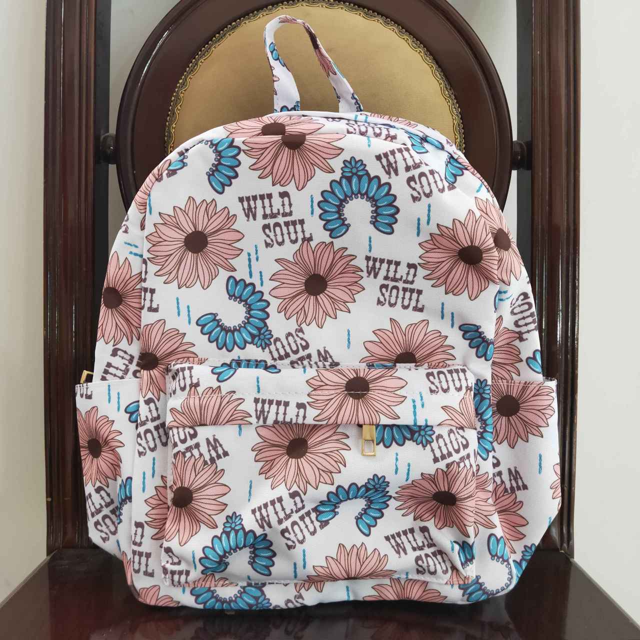 kids bags wild soul flower west backpack