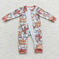 4.15zipper romper west girls jumpsuit baby clothes