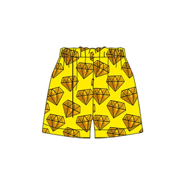 4.29 Yellow Diamond Shorts