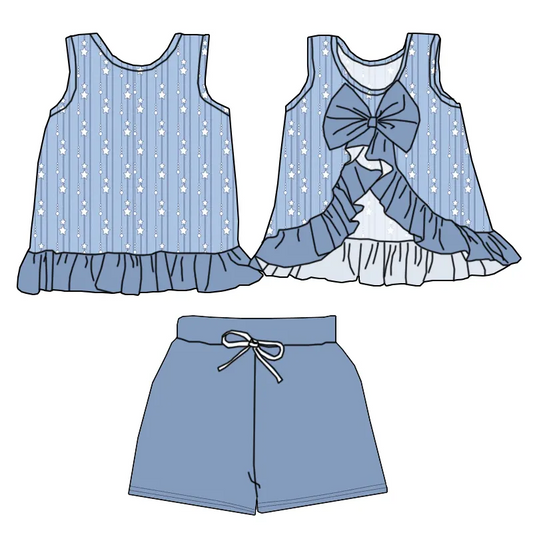 5.15 Blue Bow Suit