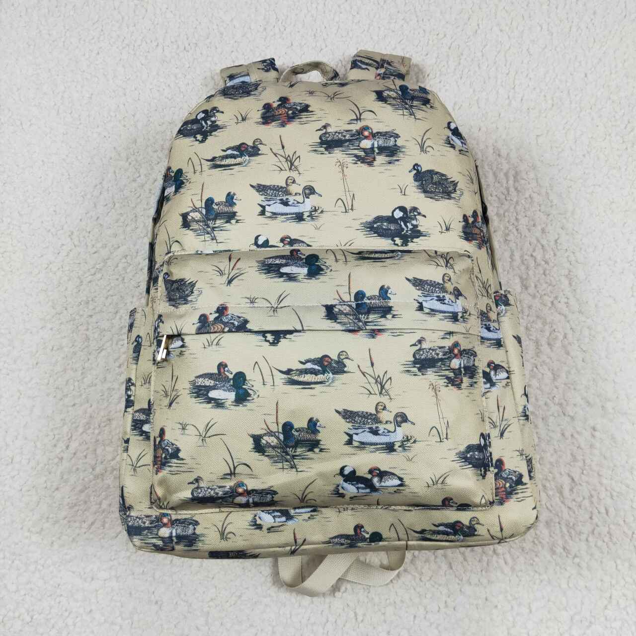 BA0198 Duck light brown backpack