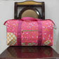 5.21 BA0298 Team fireworks plaid pink gym bag