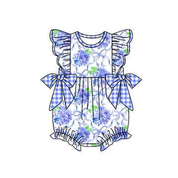5.6 Purple Hydrangea Toddler Clothes
