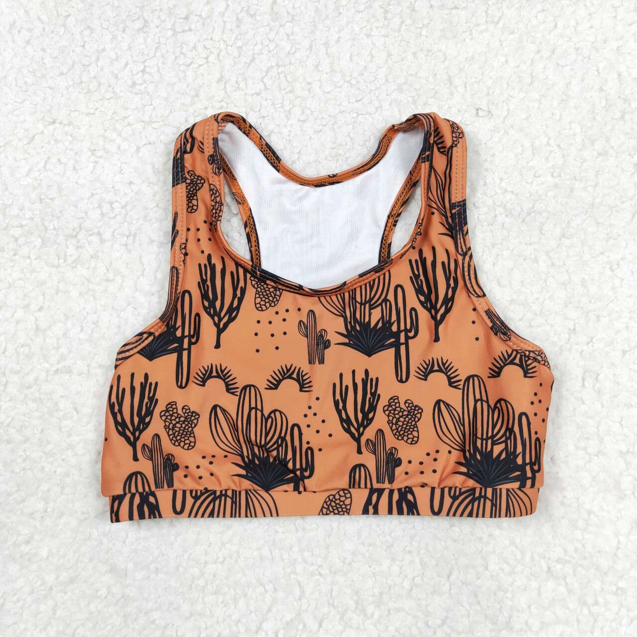 GT0518 Cactus brown sleeveless top