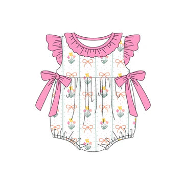 5.5 Girls Pink Bow Toddler Clothes