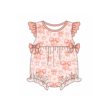 5.5 Girls Flower Orange Toddler Clothes