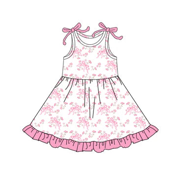 5.24 Strapless Flower Pink Dress