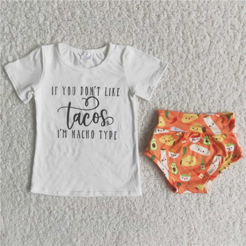 C10-8 tacos alphabet taco thong set