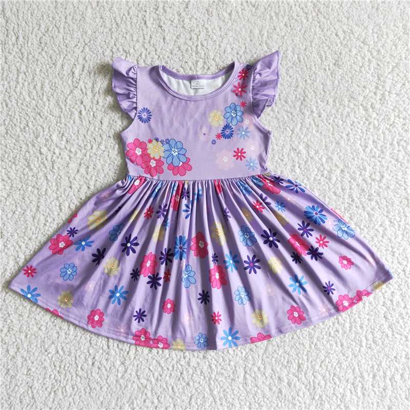 floral girls dress encanto skirt kids clothes