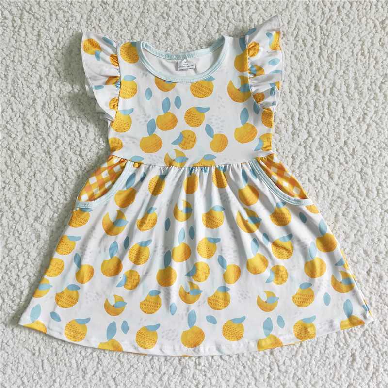 fruit girls dress summer skirt