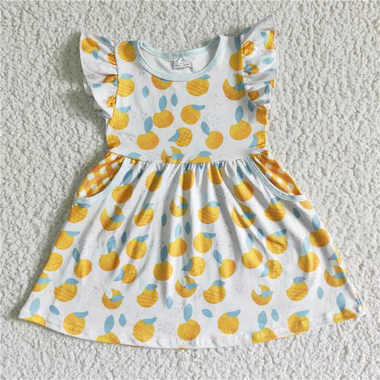 fruit girls dress summer skirt