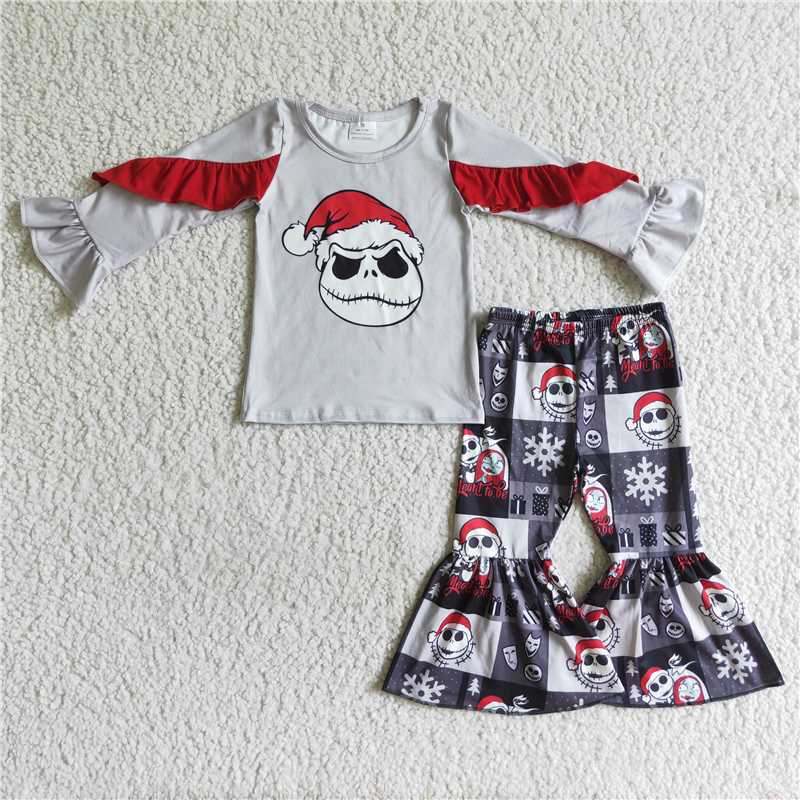 christmas clothes t-shirt & pants jack kids clothing girls outfits