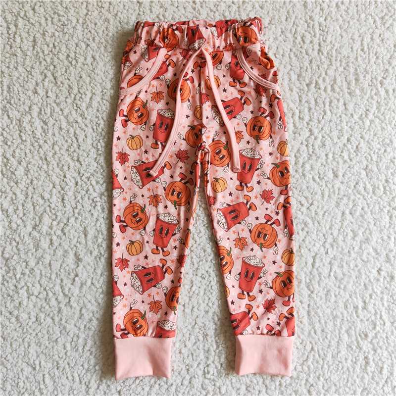 pumpkin jogging pants girls trousers