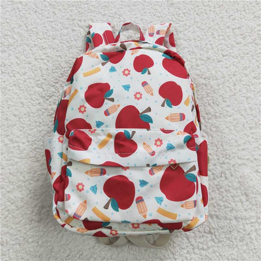 apples kids bags back to school childrens backpack preschool bags