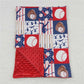 BL0063 baby newborn minky blanket baseball blanket kids bed linings