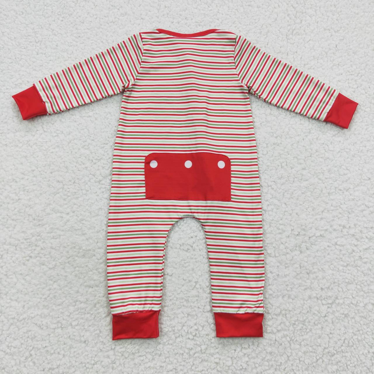 christmas baby zipper romper match pajamas outfits and adults pants Family Pack