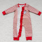 christmas baby zipper romper match pajamas outfits and adults pants Family Pack