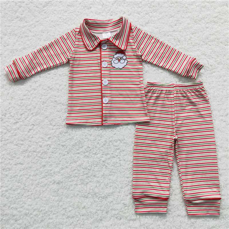 christmas baby zipper romper match pajamas outfits and adults pants Family Pack