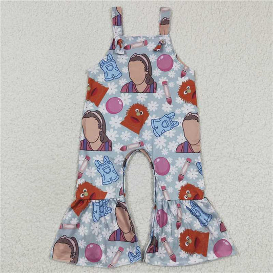 girls jumpsuits kids romper summer clothes