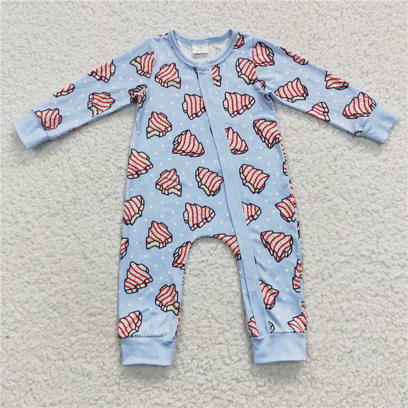 christmas baby zipper romper match pajamas outfits and adults pants Family Pack