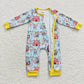 zipper romper Dumbo jumpsuit baby clothes