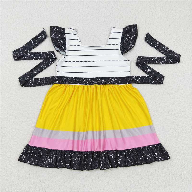 pencil notebook girls dress back to school kids skirts