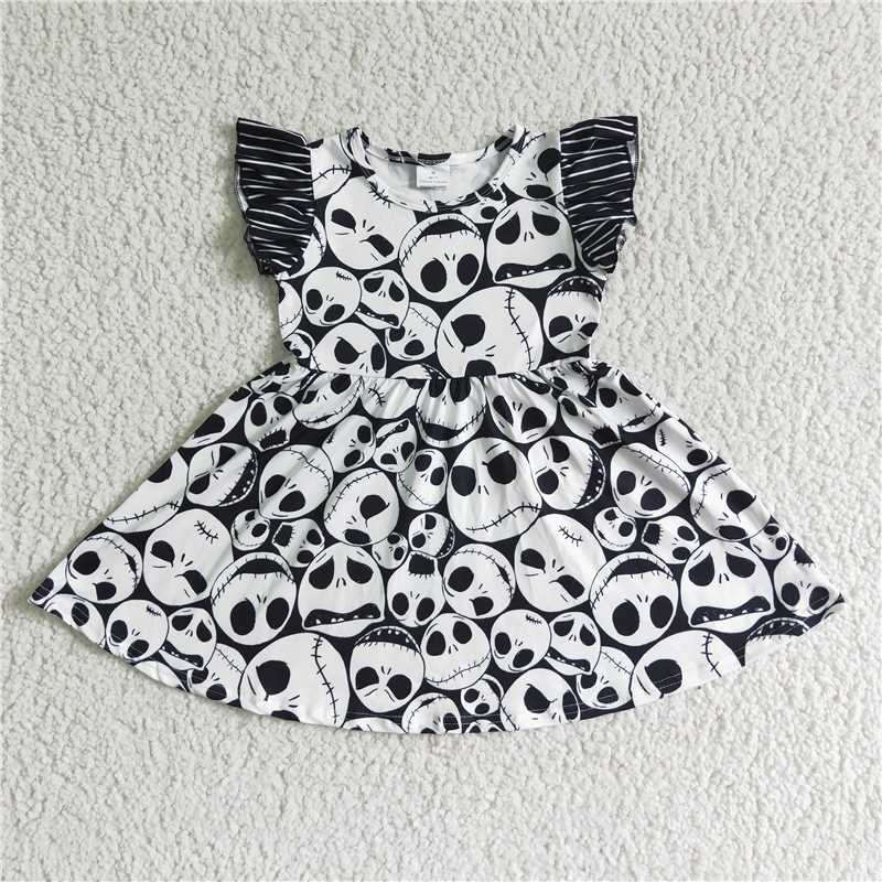 hallowen girls dress kids skirts jack