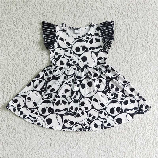 hallowen girls dress kids skirts jack