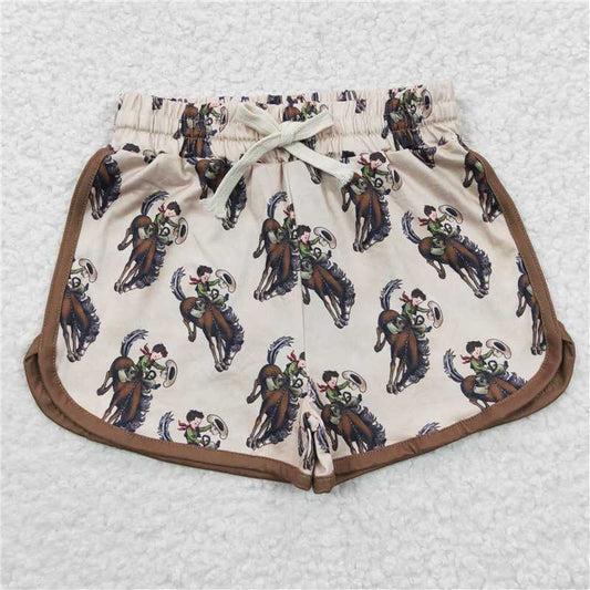 cowboys girls Shorts kids clothes