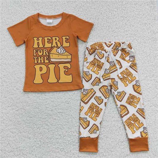 here for the pie fall boys outfits shirt & pants 2 pieces kids clothes