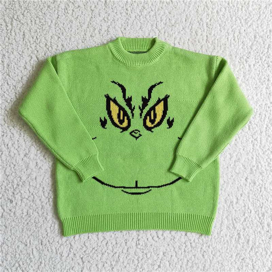 green grinch christmas Sweater kids clothes