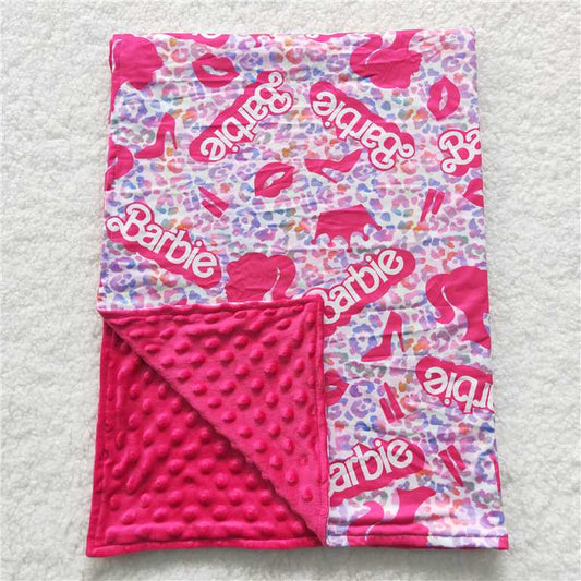 barbie kids blankets size 29X43 inches