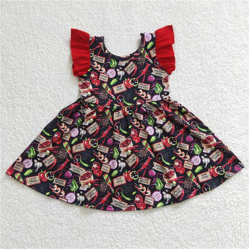 food girls dress kids skirts