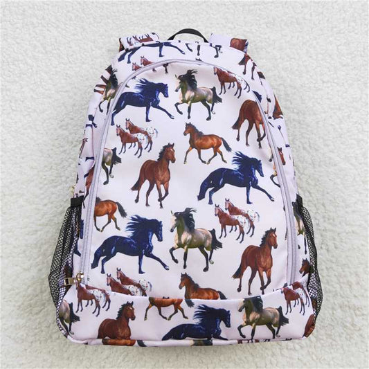 horse back to school kids backpack preschool bags