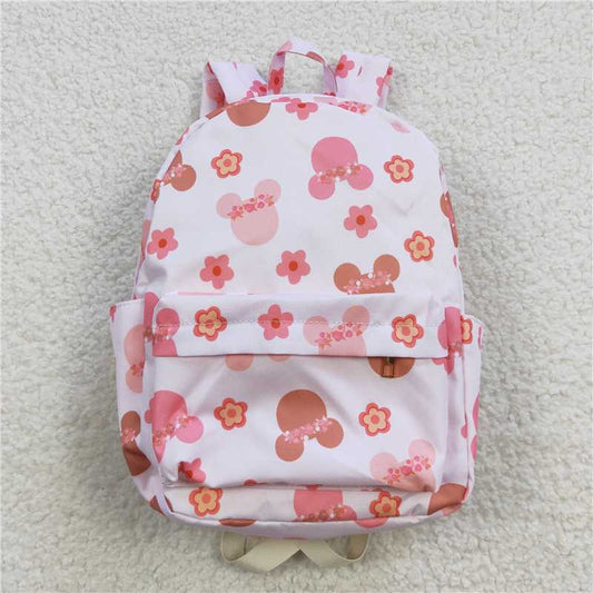 cartoon mouse floral kids bags back to school childrens backpack preschool bags