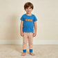 NEW RTS NO MOQ milk silk BSPO0693 Embroidery Baby Boys Fall Pumpkin Print  Pocket Long Sleeve Top Jogger Pants Outfit Daily Wear