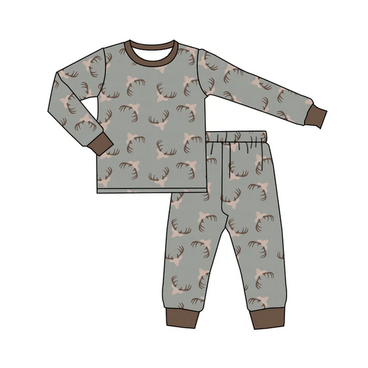 5.16 Grey Boys Long Sleeve Suit