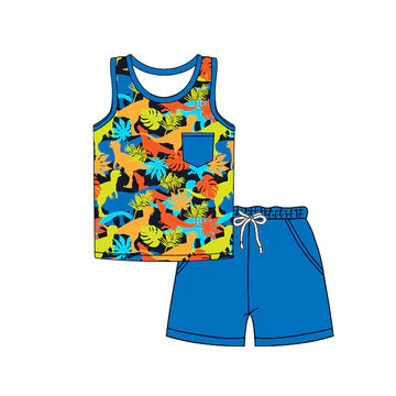 5.2 Dinosaur Leaf Boy Set