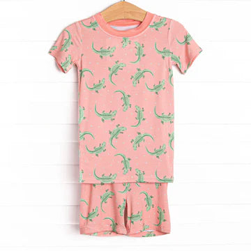 4.29 Pink Crocodile Pajamas