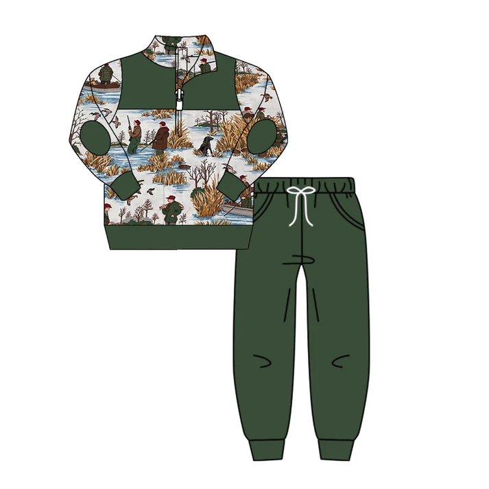 5.16 Rice Duck Long Sleeve Suit