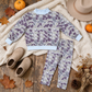 NEW RTS NO MOQ milk silk BLP1567（BT1922+P1191）High Neck Baby Boys Grey Camo Print Top And Leggings Pant Casual Set