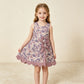 NEW RTS NO MOQ yoga fabric GSD4227 Baby Girls Sleeveless Khaki Camo Yoga Active Short Scallop Bows Knee Length Dress
