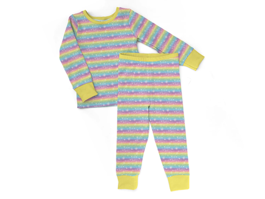6.25 Striped Long Sleeve Suit