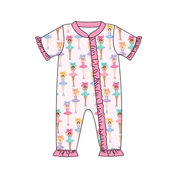 5.22 Pink cartoon girl toddler clothes