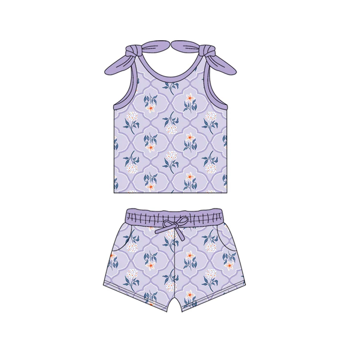 5.15 Purple Flower Sling Set