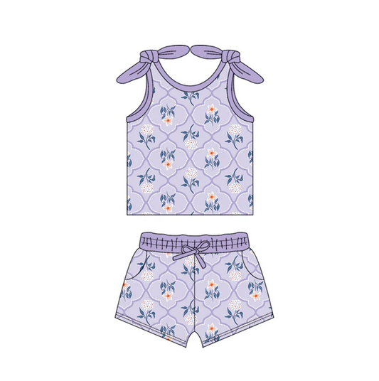 5.15 Purple Flower Sling Set
