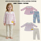 RTS NO MOQ Sibling milk silk Embroidery Baby Girls Collar Tunic Leggings Fall Clothes Sets